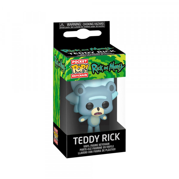 Funko POP! Keychain Rick and Morty: Teddy Rick